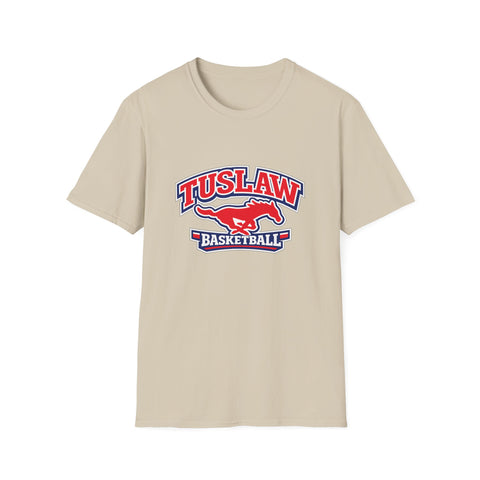 Tuslaw Basketball — Varsity Running Mustang T-Shirt
