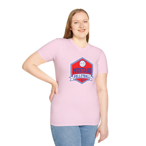 Tuslaw Volleyball — Mustangs Banner T-Shirt