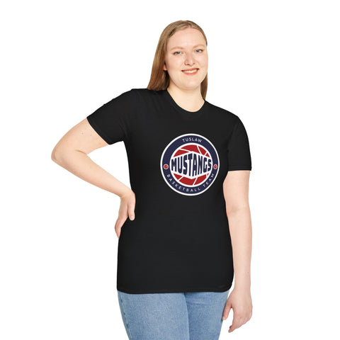 Tuslaw Basketball — Basketball Circle T-Shirt