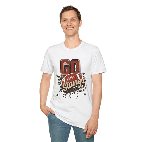 Tuslaw Football — Go Stangs T-Shirt