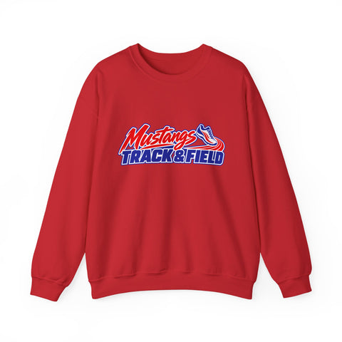 Tuslaw Track & Field - Signature Series Crewneck Sweatshirt in Red
