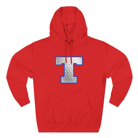 Tuslaw Mustangs Golf Monogram Hoodie in Red