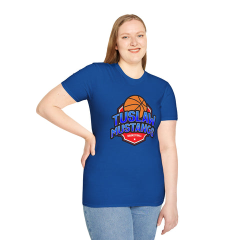 Tuslaw Basketball — Illustrated Mustang T-Shirt