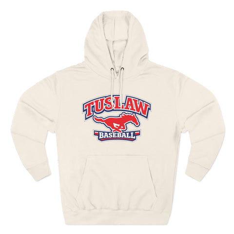 Tuslaw Baseball — Running Mustang Varsity Hoodie