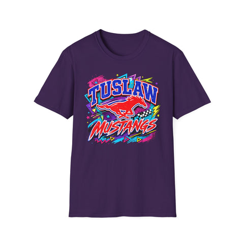 Tuslaw Mustangs — ’90s Neon T-Shirt
