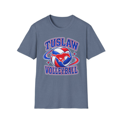 Tuslaw Volleyball  — Moon & Stars T-Shirt