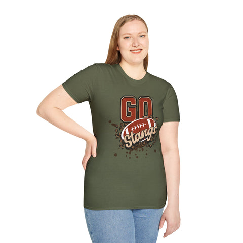 Tuslaw Football — Go Stangs T-Shirt