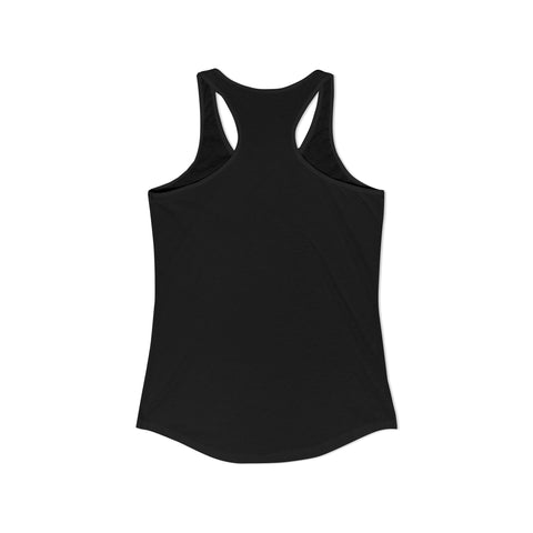 Tuslaw Mustangs Ladies - Floral Mustangs Racerback Tank Top