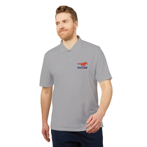 Tuslaw Mustangs Performance Polo - Embroidered Logo