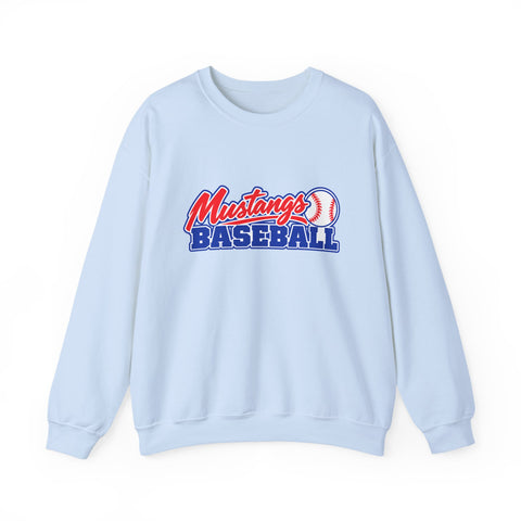 Tuslaw Baseball - Signature Series Crewneck Sweatshirt in Light Blue