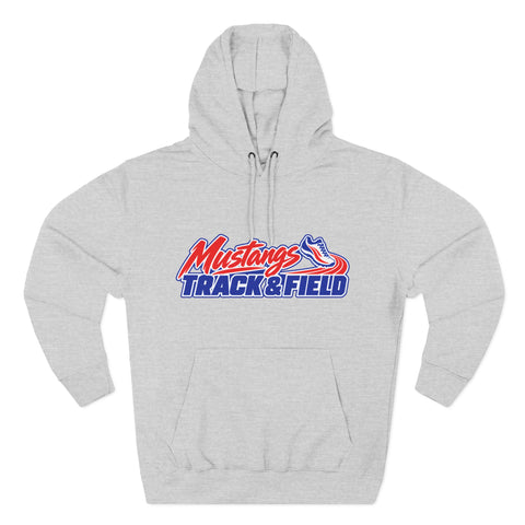 Tuslaw Track & Field — Signature Series Pullover Hoodie in Heather Grey