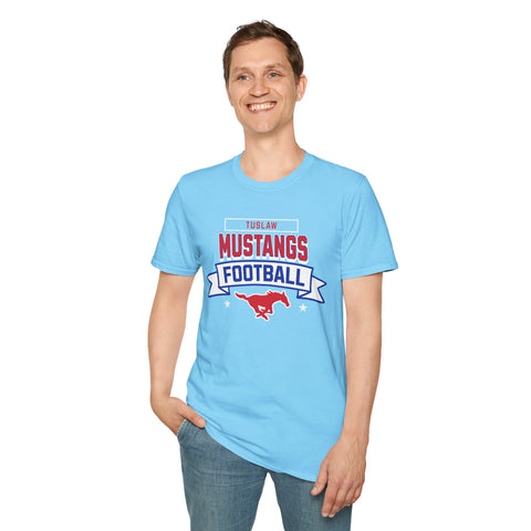Tuslaw Football — Mustangs Banner T-Shirt