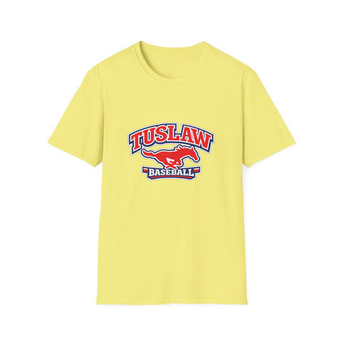 Tuslaw Baseball — Varsity Running Mustang T-Shirt