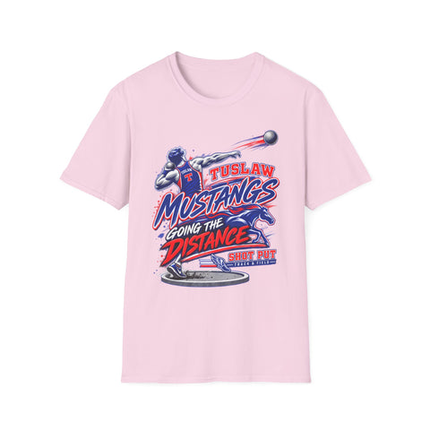 Tuslaw Track & Field — "Going The Distance" Shot Put T-Shirt