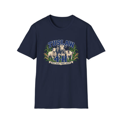 Tuslaw 4-H — Heritage Livestock T-Shirt in Navy