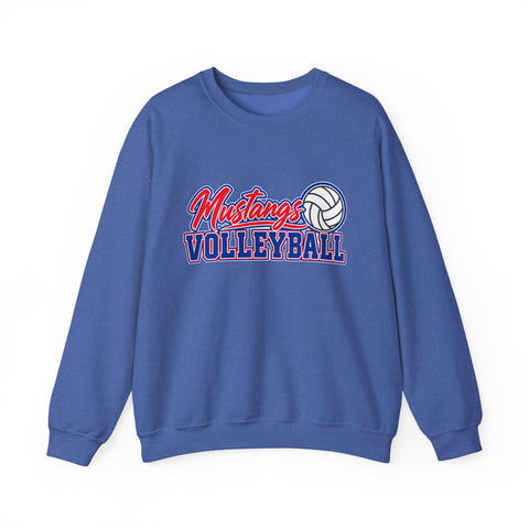 Tuslaw Volleyball - Signature Series Crewneck Sweatshirt in Heather Sport Royal