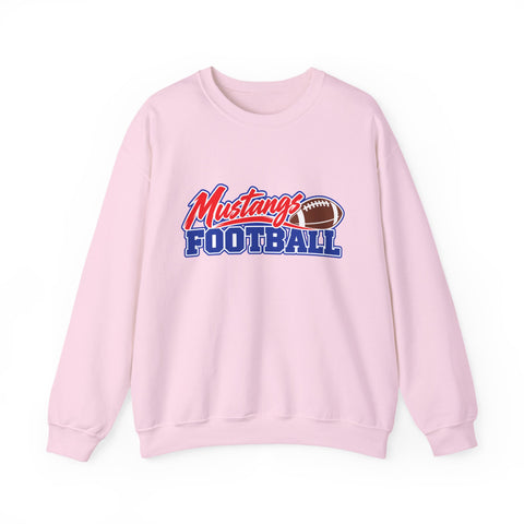Tuslaw Football - Signature Series Crewneck Sweatshirt in Light Pink