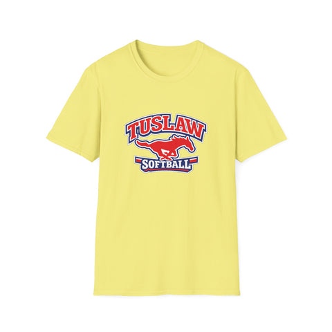 Tuslaw Softball — Varsity Running Mustang T-Shirt
