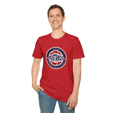Tuslaw Basketball — Basketball Circle T-Shirt