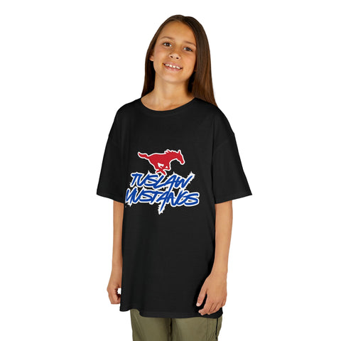 Kids’ Tuslaw Mustangs — Bold Logo T-Shirt