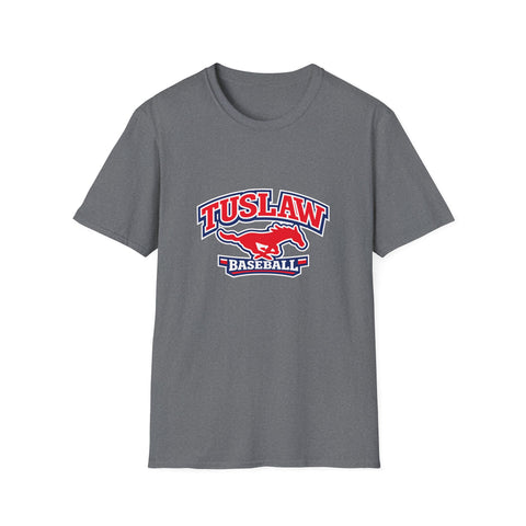 Tuslaw Baseball — Varsity Running Mustang T-Shirt