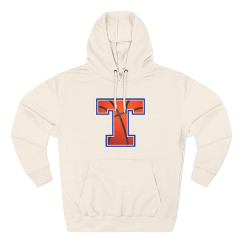 Tuslaw Mustangs Basketball Monogram Hoodie in Sandshell