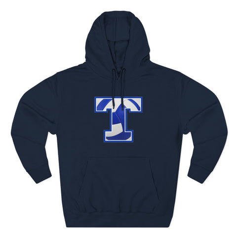 Tuslaw Mustangs Volleyball Monogram Hoodie in Navy