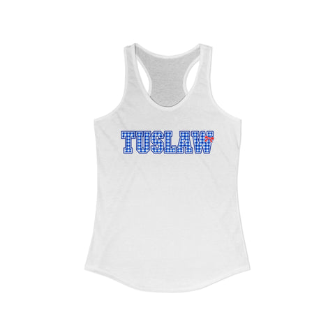 Tuslaw Mustangs Ladies - Bingham Style Tuslaw Racerback Tank Top