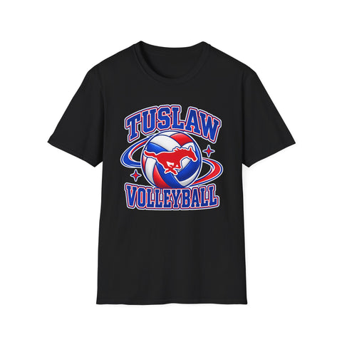 Tuslaw Volleyball  — Moon & Stars T-Shirt