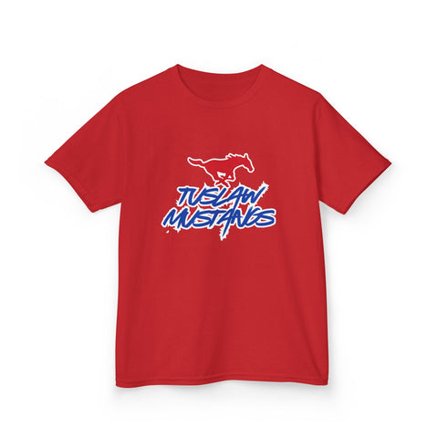 Kids’ Tuslaw Mustangs — Bold Logo T-Shirt