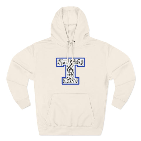 Tuslaw Mustangs Music Monogram Hoodie in Sandshell