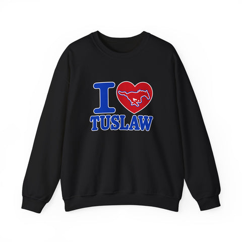 Tuslaw Mustangs — I Heart Tuslaw Crewneck