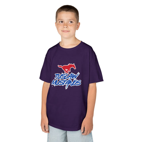 Kids’ Tuslaw Mustangs — Bold Logo T-Shirt