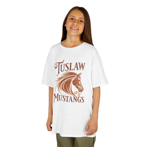 Kids’ Tuslaw Mustangs — Farm Horse T-Shirt