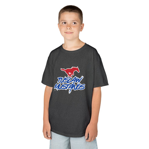 Kids’ Tuslaw Mustangs — Bold Logo T-Shirt