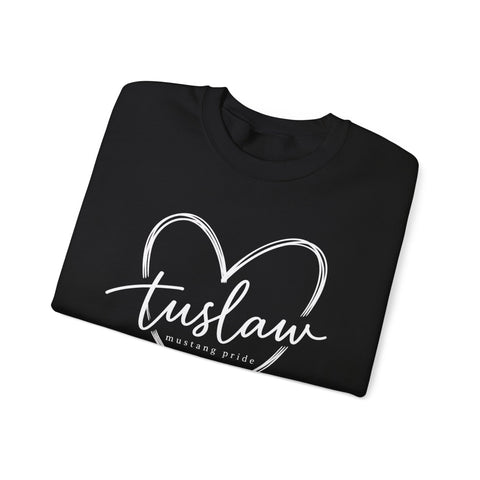 Tuslaw Mustangs Love You Tuslaw Crewneck Sweatshirt