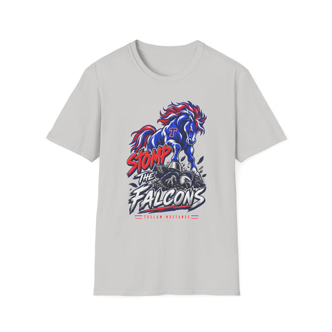 Tuslaw Mustangs — Stomp The Falcons Rivalry T-Shirt