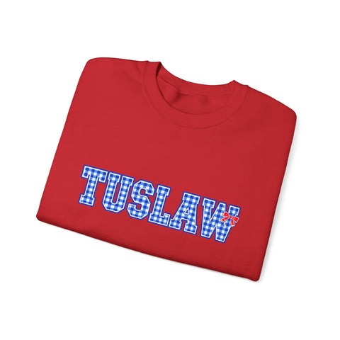 Tuslaw Mustangs Ladies - Bingham Style Tuslaw Crewneck Sweatshirt