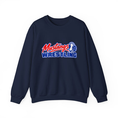 Tuslaw Wrestling - Signature Series Crewneck Sweatshirt in Navy