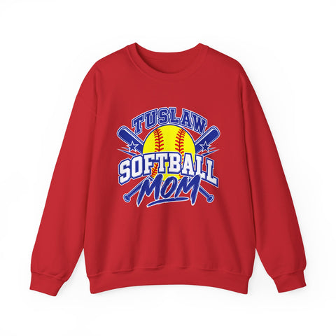 Tuslaw Softball - Proud Mom Crewneck Sweatshirt