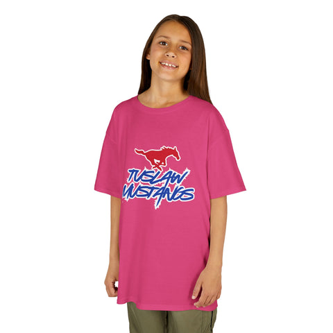 Kids’ Tuslaw Mustangs — Bold Logo T-Shirt