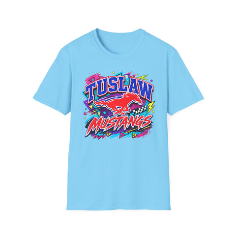 Tuslaw Mustangs — ’90s Neon T-Shirt