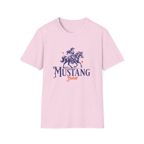 Tuslaw Mustangs — Vintage Cowgirl T-Shirt