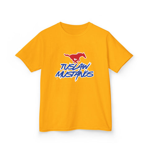 Kids’ Tuslaw Mustangs — Bold Logo T-Shirt
