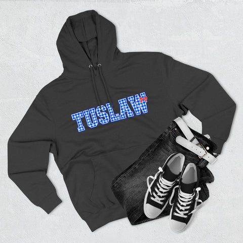 Tuslaw Mustangs Ladies - Gingham Style Tuslaw Pullover Hoodie