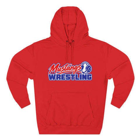 Tuslaw Wrestling — Signature Series Pullover Hoodie in Red