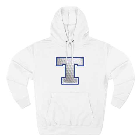 Tuslaw Mustangs Golf Monogram Hoodie in White