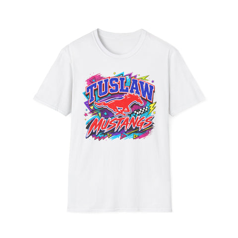 Tuslaw Mustangs — ’90s Neon T-Shirt