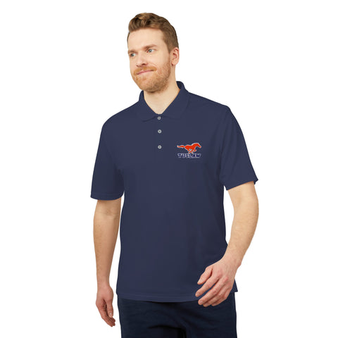 Tuslaw Mustangs Performance Polo - Embroidered Logo