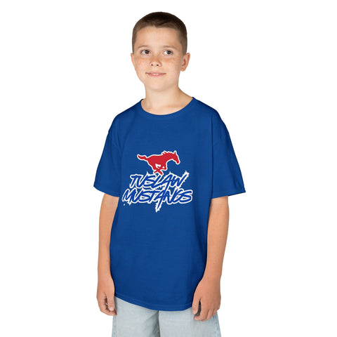 Kids’ Tuslaw Mustangs — Bold Logo T-Shirt